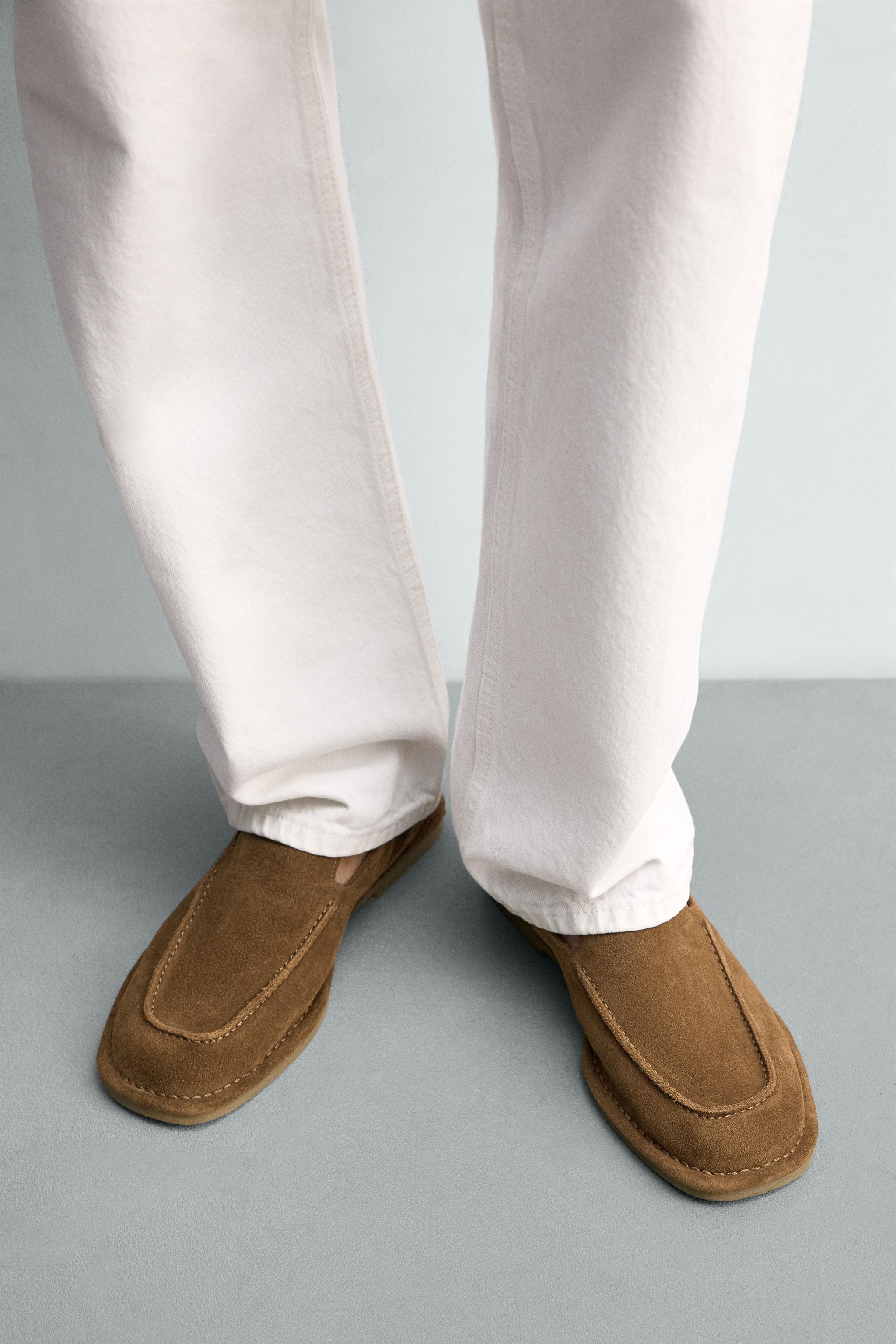 LEATHER LOAFERS